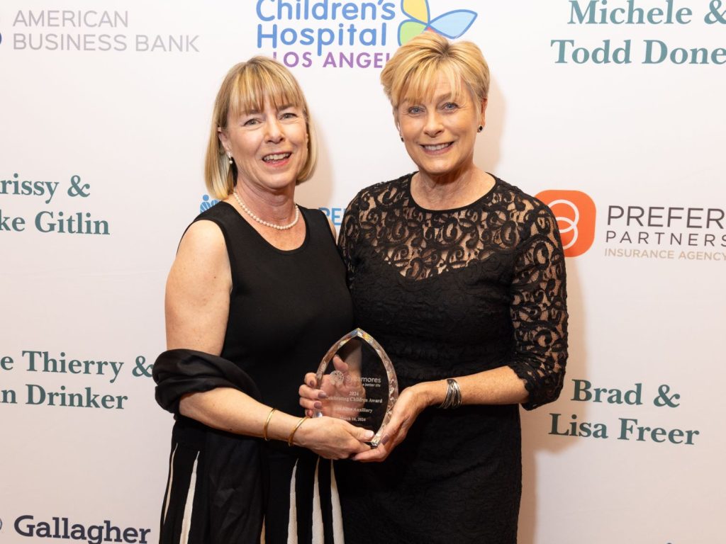 Mary Van Amringe and Kelly Springer at Sycamores Gala