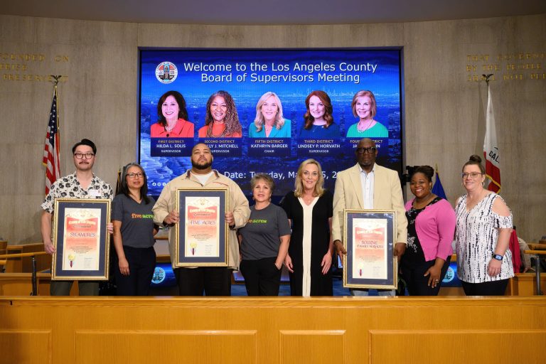 Sycamores Receives County Recognition